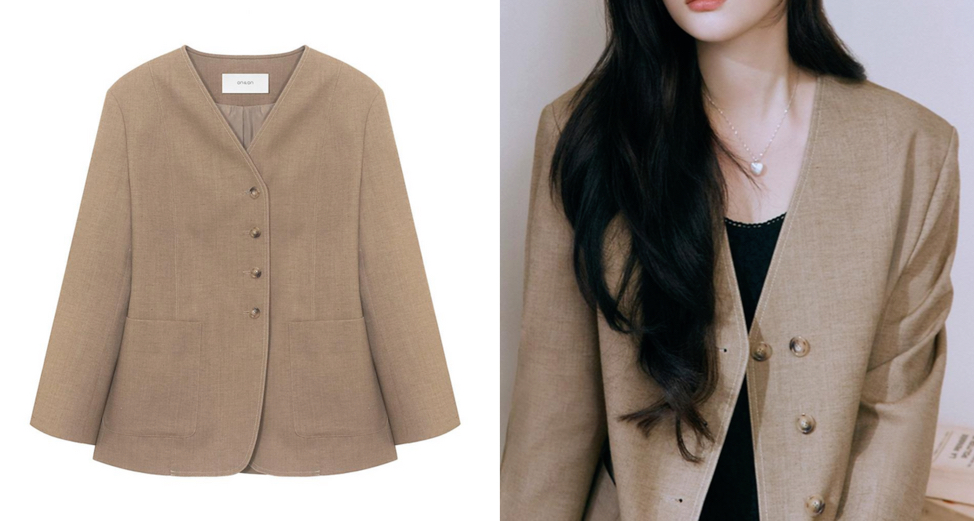 on&on
No-collar Stitch Jacket
