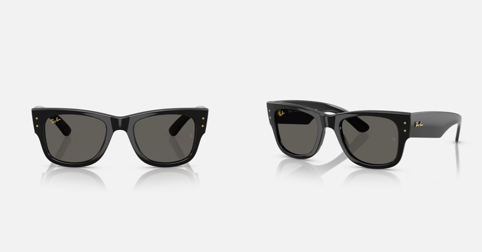 ray-banMEGA WAYFARER BLACKED OUT COLLECTION