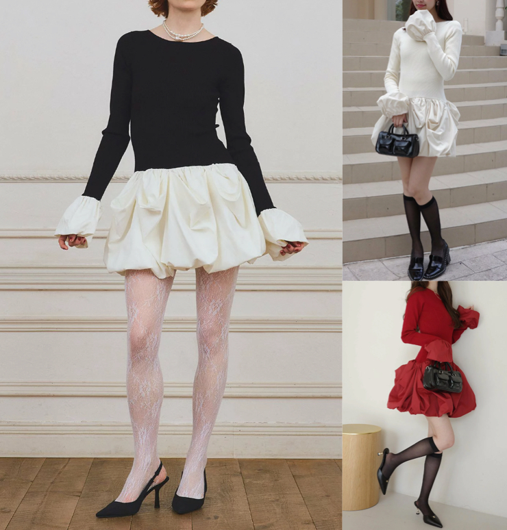 eimyistoireブラックのドレス（似たデザイン）